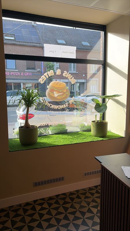 Interieur van Buns & Bites